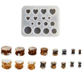 DIY Round Heart Shaped Ear Expander Silicone Molds Stretching Tool Epoxy Resin Casting Mould for Women Men Jewelry | SAMAG