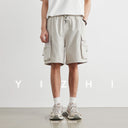Summer Solid Cargo Shorts Men Quick Dry Lightweight | SAMAG