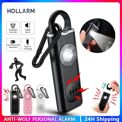 Hollarm Self Defense Alarm 130dB Anti - wolf Personal | SAMAG