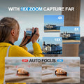 NBD Digital Camera 56MP Cameras for Photography 4K Camera 180°Flip Screen Digital Point and Camera with 16X Zoom Compact Camera