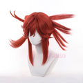 Anime Gachiakuta Riyo Reaper Cosplay Wig Long Red Hair Akuta Cleaners Heat Resistant Fiber Hair + Wig Cap Halloween Cos