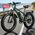1000W motor 48V18AH battery adult urban mobility E-Bike new F26 snow beach electric bicycle 26-inch wide tire electric bicycle