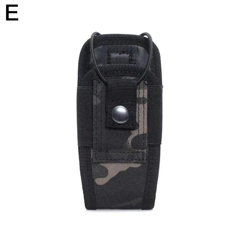 Outdoor Tactical Walkie Talkie Cover For MOLLE Accessory Bag Adjustable Two Way Radios Holder Bag Case For Walkie Talkies