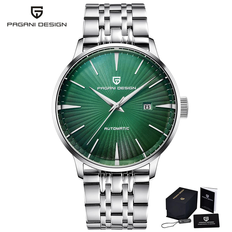 PAGANI Design 2026 Men Automatic Mechanical Watches  Sapphire Stainless Steel Waterproof Seagull 2813 Watch Clock Montre Homme
