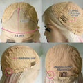 180Density Honey Blonde Wig Long Body Wave Lace Front Wigs Blonde 13x4 Hd Lace Frontal Wig Pre Plucked Daily Wear For Women