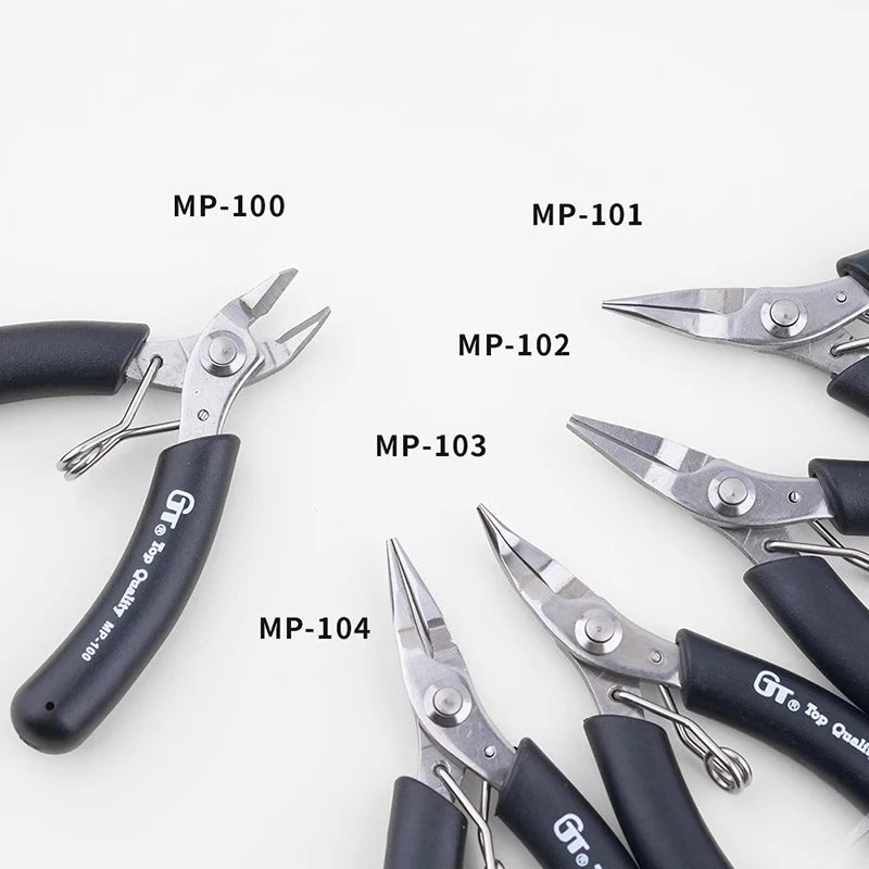 Jewelry Pliers Set, Making Tools, Mini Kit with Wood Pallet, for DIY Crafting Beading - Visuel 4 | SAMAG