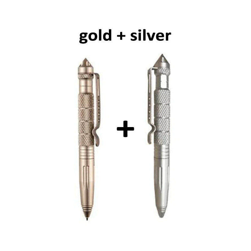 1-2pcs Multifunctional Mini Pocket Anti-skid Signature Tactical defensa personal Pen Outdoor Sports Camping Self-defense Supplie