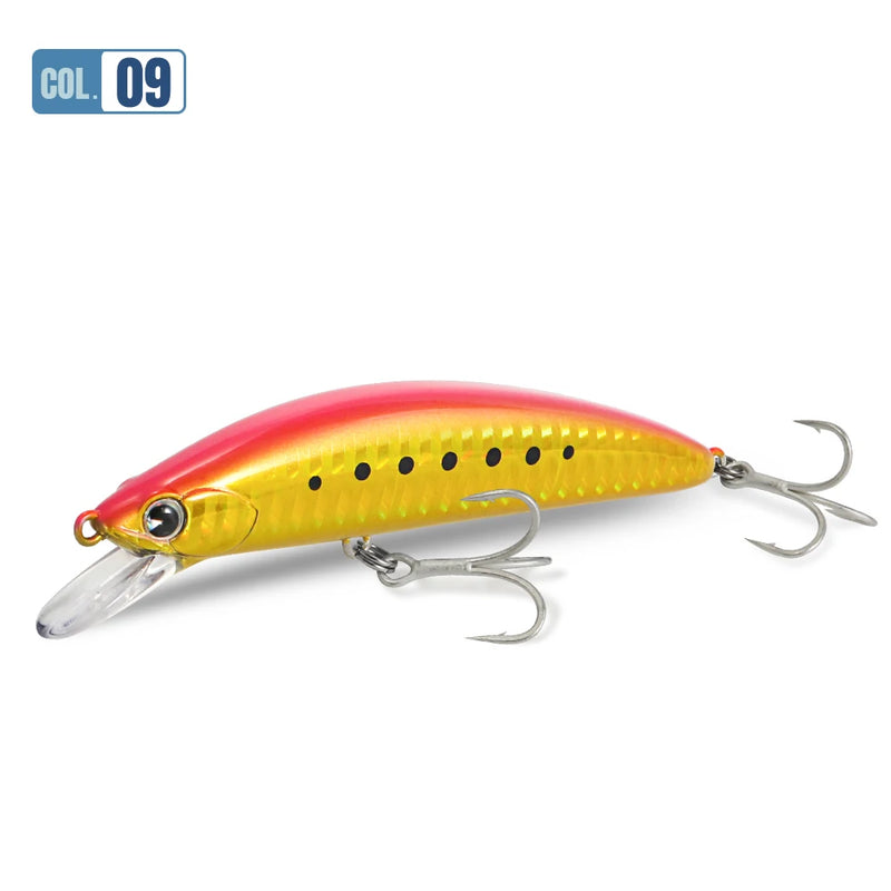 JIGGING PRO 90mm 28g Heavy Surfer Sinking Minnow Lure Sea | SAMAG