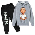 Autumn Mbappé Printed Children's Hoodie Suit Sweatshirt | SAMAG