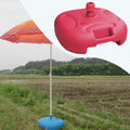 Heavy Duty Patio Umbrella Base Stand Water Filled Tents Sun Shelter Parasol Pole Holder for Yard Outdoor Fishing Umbrella Base
