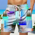 Men's Shorts Swim Trunks Drawstring Stripe Graphic | SAMAG