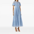 Customized O-Neck A-line Long Evening Dresses Elegant | SAMAG