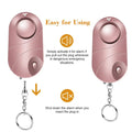 Personal Alarm Safe Sound Emergency Self-Defense Security Alarm   Women's Wolf Guard Keychain LED Flashlight For Women Girls Kid