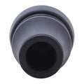 Rubber Pad Cap Non-Slip Walking Stick Crutch Cane Bottom Pads Cover Protector Climbing Hiking Trekking Pole Tip Black 16/19/22mm