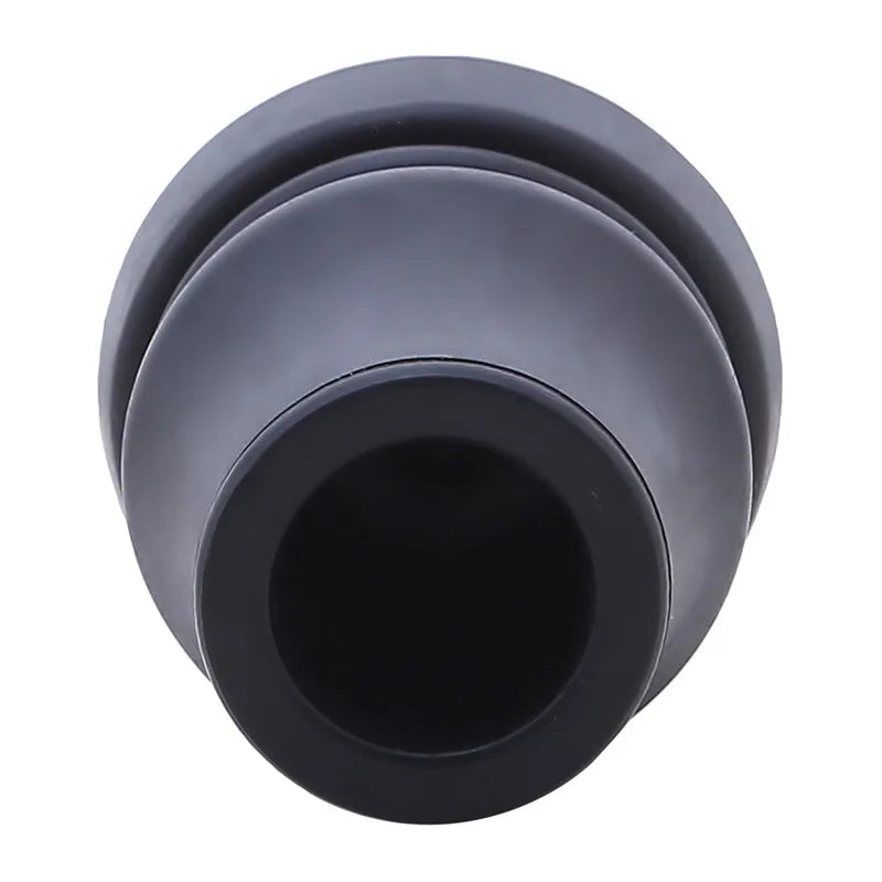 Rubber Pad Cap Non-Slip Walking Stick Crutch Cane Bottom Pads Cover Protector Climbing Hiking Trekking Pole Tip Black 16/19/22mm
