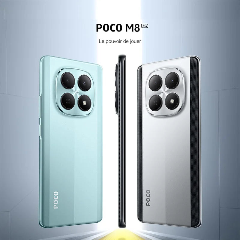 POCO M8 5G, NFC, Snapdragon® 6 Gen 3, 6.77" Flow AMOLED Display 120 Hz, 50 MP Camera, 5520 mAh, IP65