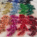 Handsewn Rhinestone Flower for Wedding Dress, Coats | SAMAG