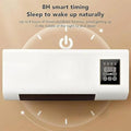 Portable Wall-Mounted Air Conditioner: 2000W, No Windows Required, Natural Wind/Heating, Remote Control & Timer