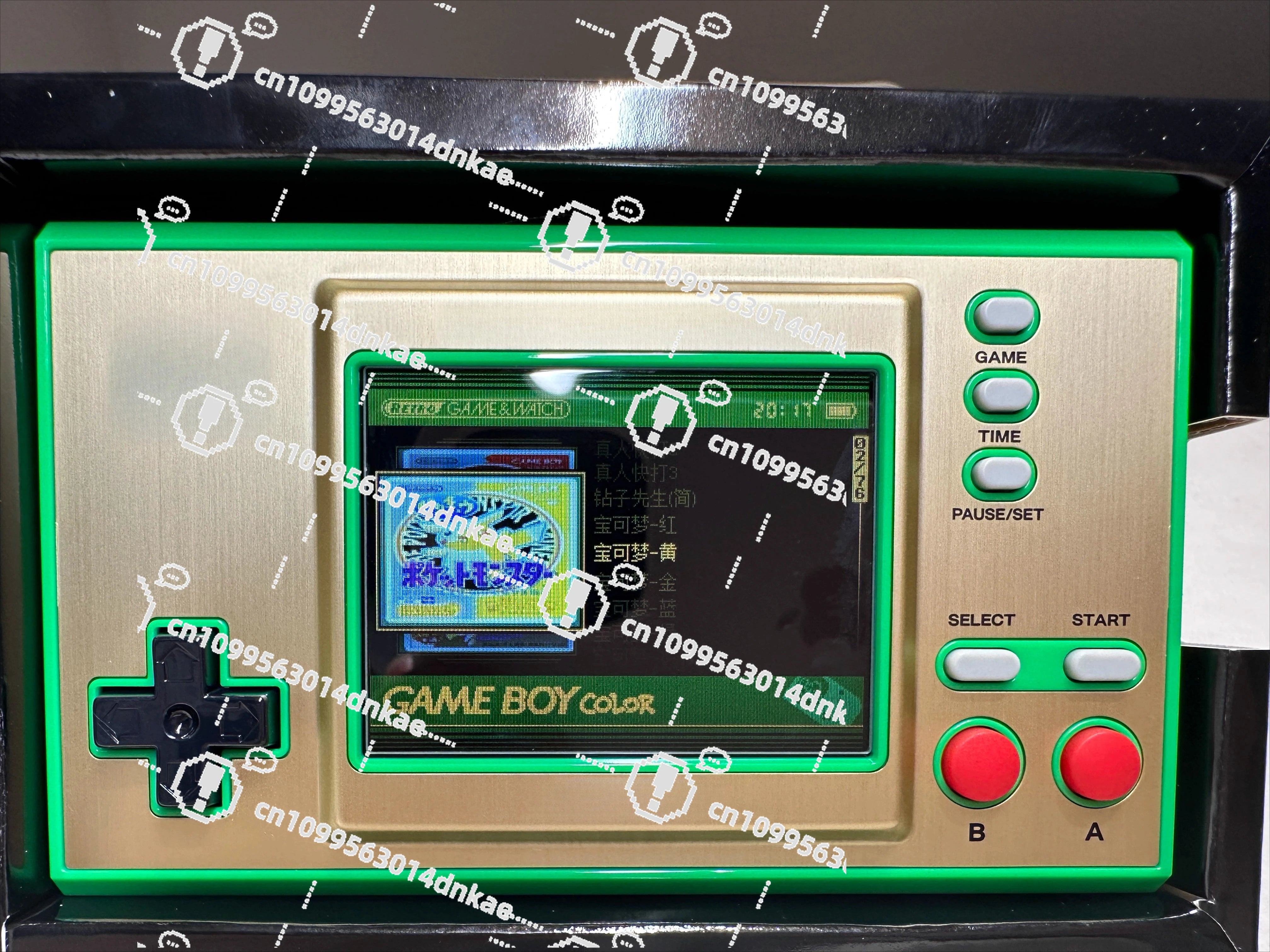 New Handheld Game Console Chinese Version with Hundreds of Preloaded Games Portable Gaming Machine