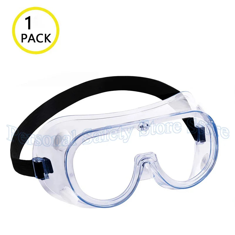 Safety Goggles Anti-Fog Fits Over Glasses Scratch | SAMAG