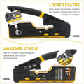 6088 Through-Hole Wire Crimper 8P6P Dual-Use Pliers for RJ45 Punch-Down RJ45 Crystal Head