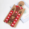 Cute Fashion Kids Elastic Leather Suspenders Children Belt Baby Boys Girls Adjustable Clip - on Y - Back - Visuel 3 | SAMAG