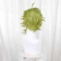 Anime Reverse:1999 Reed Knot Cosplay Wig Grass Green Short Heat Resistant Synthetic Fiber Wig Ideal for Halloween Parties
