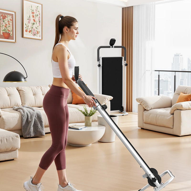 AKLUER Foldable Compact Non - Electric Treadmill - Dual - View 5 | SAMAG