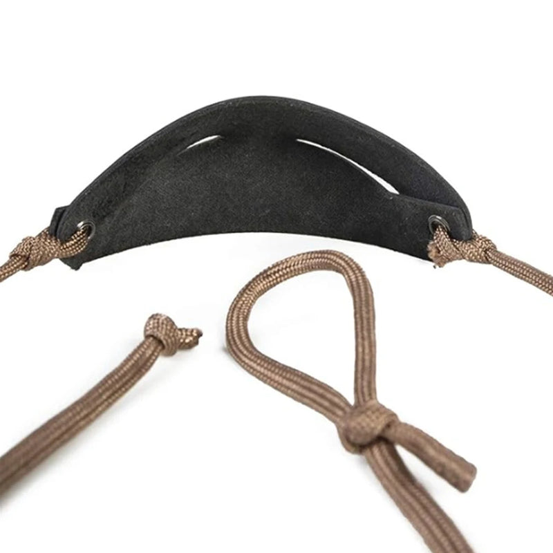 1-4PCS Old-Fashioned Slingshot Leather Throwing Sling Handmade Shepherd Shot Rope Strap For Outdoor Hiking Hunting Accessories