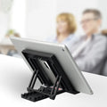 Premium Universal Tablet Holder Folding Stand for 7 8 9 10 11 12 Inch Tablets Hands-Free Video Watching Reading Typing Mounting