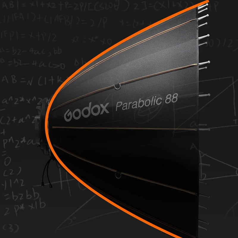 Godox Parabolic68 Parabolic Light Focusing System Softbox Kit Photography Accessory for DP400III SK400IIV