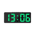 Simple Alarm Clock with LED Display, Large Screen Digital Clock, Bedside Clock for Bedroom, Fashionable Clock