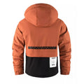 Winter Men Warm Padded Jacket Fashion Male Thicken Down Thermal Parkas Outwear Mountain Ski Windbreaker Hooded Coats Clothing