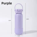 18oz24oz32oz Thermos Bottle With Straw Stainless Steel Car Thermal Cup Sports Water Bottles Keeps Cold and Heat Thermal Mug