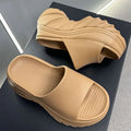 2026 Hot Sale Women's Slippers Summer Outer Wear Slippers Women New Thick-Soled Eva Slippers, Soft-Soled Home Sandals for Women