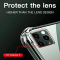 Clear Phone Case For iPhone 11 12 13 14 15 16 Pro Max Mini 16E 7 8 Plus Xr Xs SE 2020 2022 Silicone Soft Transparent Cover