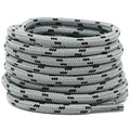 2 Pairs 4.5mm Diameter Round German Training Hiking Shoe Laces for Men and Women Heavy Duty Work Boots Shoelaces
