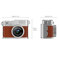 1080P HD Mini Camera 0.96-inch Screen Retro Digital Camera CCD Dynamic Video DV Camcorder Suitable for Travel, Sports etc.