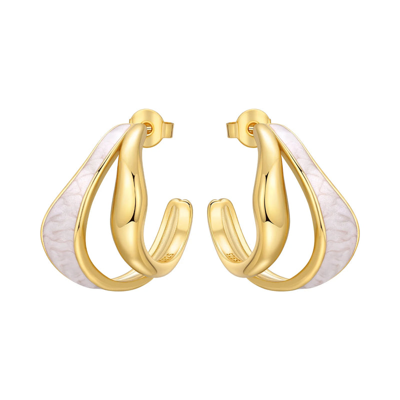 Original S925 Sterling Silver Zircon 18K Gold Lining | SAMAG
