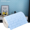 3D Waterproof Wall Sticker Soft Foam Brick Pattern DIY Wall Home Children's Room Bedroom Warm Decoration Wallpaper