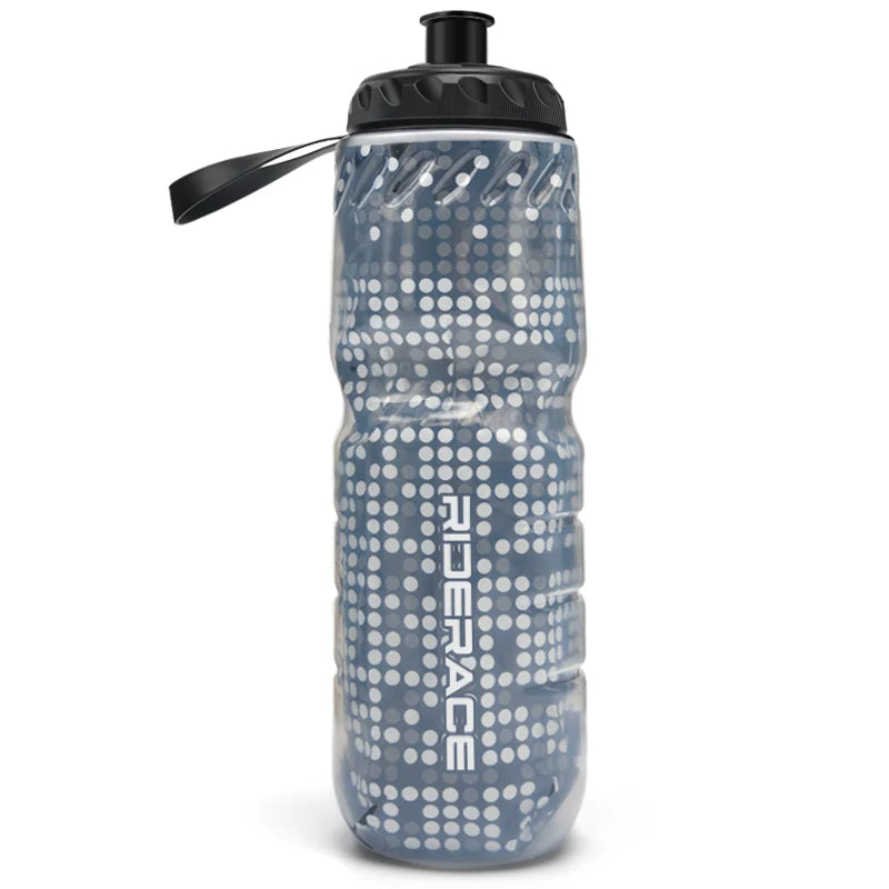 Bicycle Water Bottle Dual Layer Thermal Keep Hot Cold Portable MTB Road Bike Sport Water Bottle Outdoor Riding Cycling Equipment