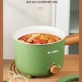 Electric Cooker Kitchen Appliance Double Layer Home for Hot Pot Cooking Soup Heater Multifunction Cooker Mini Non-stick Pan Pots