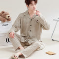 Pajama long sleeved comfortable men's spring and autumn | SAMAG