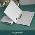 Office Supplies 2/3/4-Ring Binder A4 Folder For Documents Paper File Organizer A4 Binder Folder