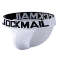 JOCKMAIL brand mens bikini underwear cotton classic basics sexy men briefs U Convex calzoncillos hombre cueca gay men Underpants