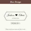 Double Compartment Wooden Jewelry Case, Clear Window Display, Personalized for Engagement/Wedding, Stylish Ring/Earring Storage