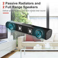 50W High Power Bluetooth Speaker Support HDMI COAX ARC USB Input Playback TV Sound Bar Stereo Home Theater Subwoofer With Remote