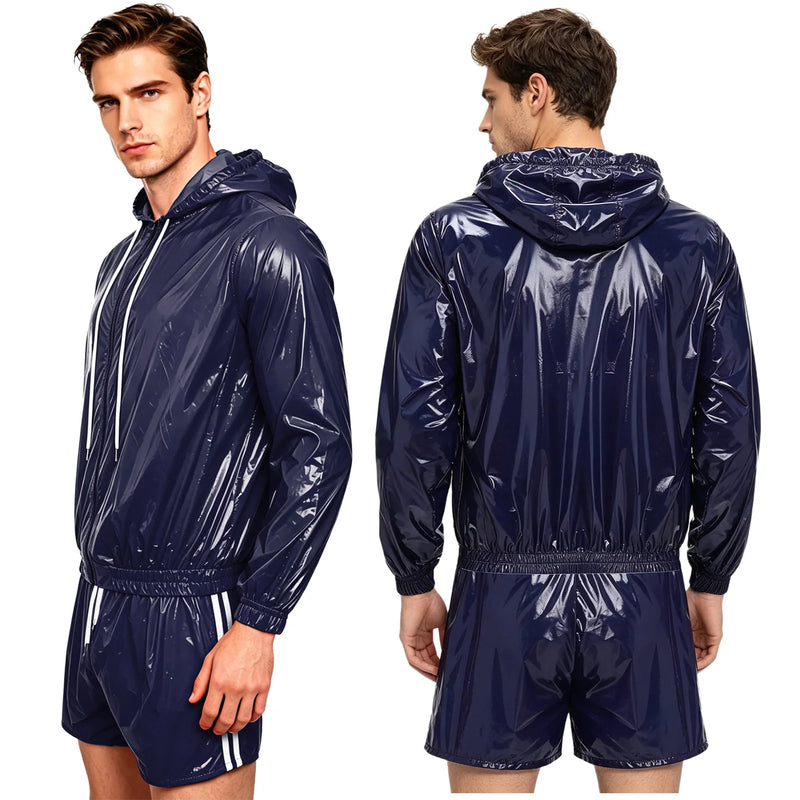 Men Fashion Casual Waterproof Outfit Raincoat Windbreaker | SAMAG