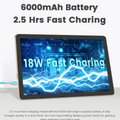 ANRY C95 11 Inch Android 15 Tablet 2026 Octa Core 20GB RAM 128GB ROM 6000mAh 18W Fast Charging 5G WiFi 6 HD IPS Global Tablet PC
