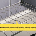 304 stainless steel Kitchen Hanging cabinet dishes pull basket double layer Damping hydraulic lifting drawer - View 5 | SAMAG
